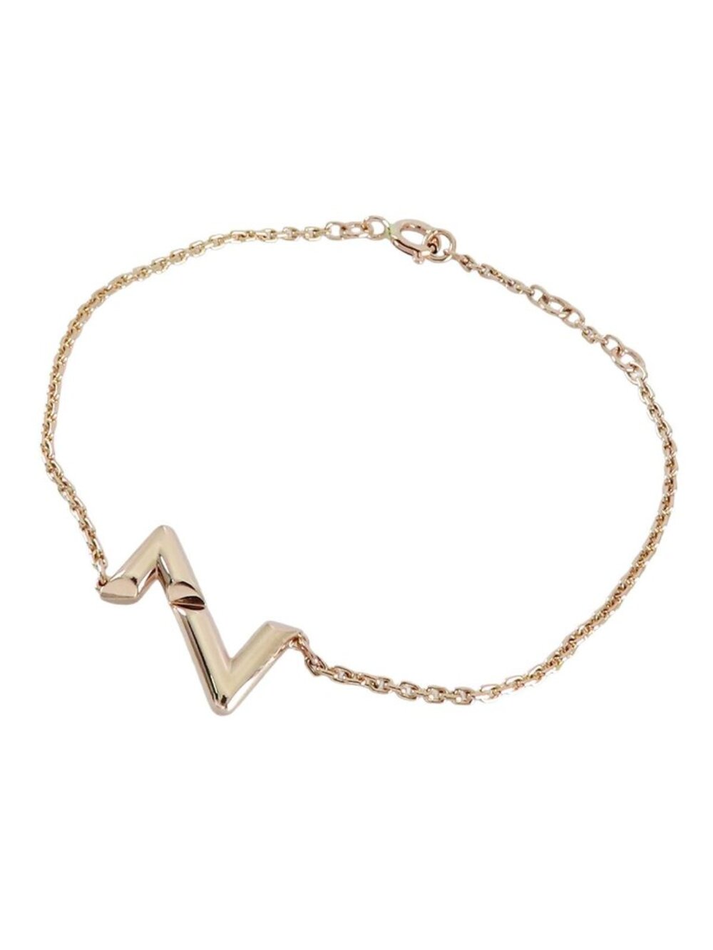 Louis Vuitton LV Vault Upside Down Bracelet Pink Gold 18k 17
